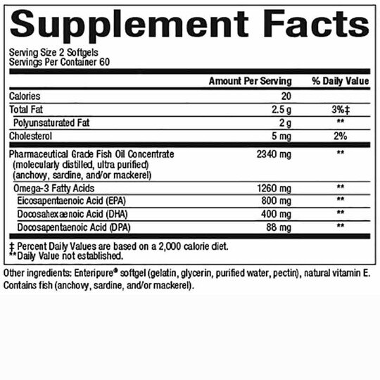 RxOmega-3 Fish Oil, NF